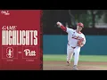 Highlights Stanford Baseball vs Pittsburgh 26
