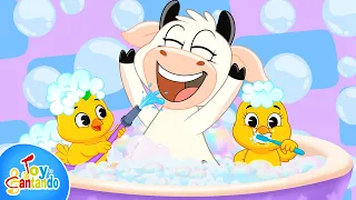 La Hora del Baño 🛁 | Canciones para Bañarse, Cepillarse los Dientes y Jugar | Toy Cantando