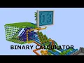 Working Redstone Calculator in Minecraft