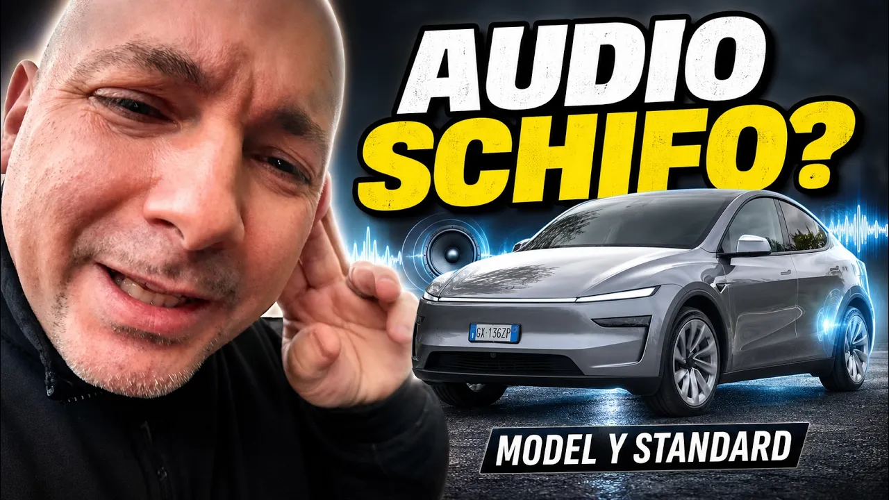 Tesla Model Y Standard: l’audio fa SCHIFO o sorprende?