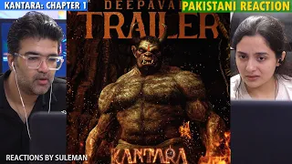 Pakistani Couple Reacts To Kantara Chapter 1 Diwali Trailer | Hindi | Rishab Shetty | Rukmini
