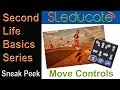 Second Life run walk fly Move Controls - Module 2 1 DEMO