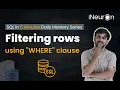 Filtering using WHERE clause in SQL SQL Tutorial