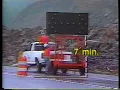 DV95 Arrow Panels and Barrier Delineation in Work Zones