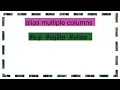 alias multiple columns