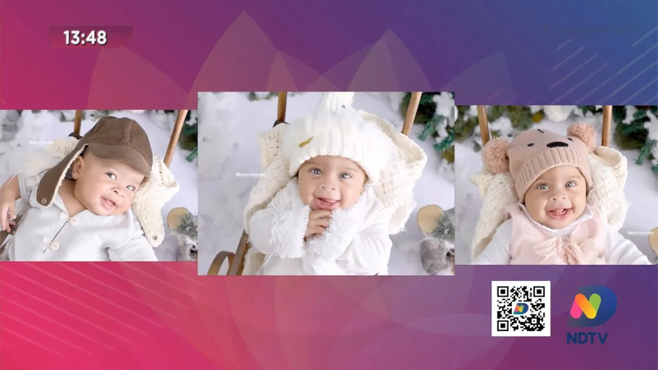 Trigêmeos de Itajaí participam de nova sessão de fotos, e polêmica com a digital Influencer Virginia