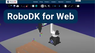 RoboDK for Web - Simulate your robot online