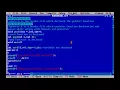 Stack program using C environment