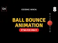 Creating an Awesome CSS Ball Animation Bounce into Web Design Fun