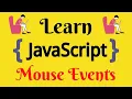 JavaScript Lecture - 28 Mouse Events