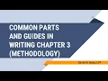 Chapter 3 Methodology Description of Respondents Research Instrument