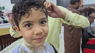 حلاقة الاطفال #أطفال في الحلاق #البحرين #العكر #ابومنتظر_فيديو