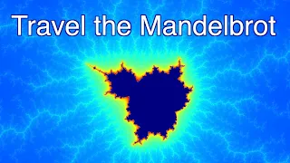 Visit 3 places in Mandelbrot using Python