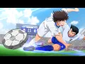 He can imitate the skills of world champion players in football matches