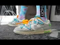 OFF-WHITE Nike Dunk Low The 50 REVIEW On Foot