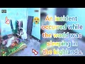 CCTV camera footage An incident occurred while the world was sleeping in the highlands