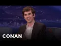 Freddie Highmore Found Killing People On Bates Motel Cathartic CONAN on TBS