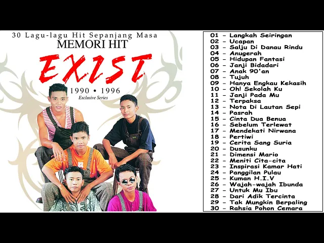 Download MP3 Lagu Pilihan Terbaik ' Exist ' Full Album - Lagu Jiwang Terbaik