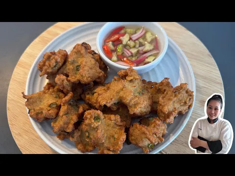 Authentic Thai Fish Cakes Recipe•Tod Mun Pla |ThaiChef Food