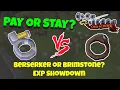 Pay or Stay Berserker Ring i vs Brimstone Ring OSRS NMZ