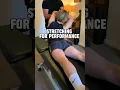 Advanced Stretching To Improve Flexibility Performance