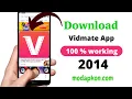 Download Lagu Vidmate App 2014 MOD APK [ Old/New Version  ] Download Free For Android