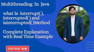 Multithreading In Java what Is interrupt interrupted isinterrupted Method