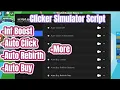 Roblox Clicker Simulator Script Hack - Auto Farm Unlock All Boosts Teleports More 2022