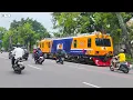 Lagu KERETA CANGGIH MENYUSURI JANTUNG KOTA SOLO‼️Uniknya Masinisnya Tetap Dari Bandung