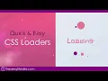 Quick Easy CSS Loaders