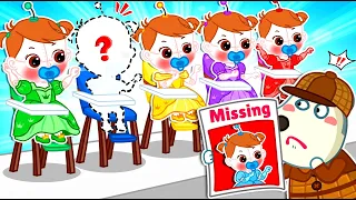 Where Is The Missing Baby 🕵️ ♂️🔍 Detective Lycan's Mystery Doll Hunt  Lycan Cartoon For Kids