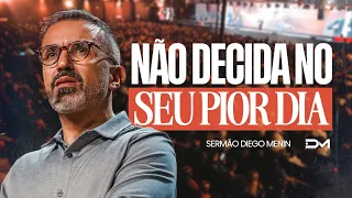 NÃO DEIXE O CANSAÇO FALAR MAIS ALTO - #DIEGOMENIN | SERMÃO
