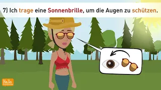 Deutsch lernen A1-A2: Beim Arzt, Körperteile & krank melden 🏥 | Teil 2