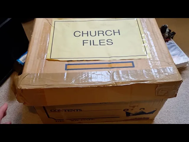 Unboxing Props/Church Files