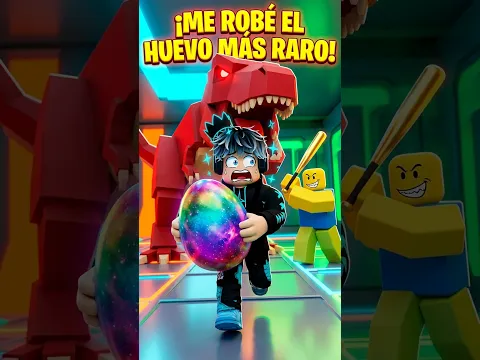 ¡ME ROBÉ EL HUEVO MÁS RARO DE ROBLOX! 😱 (Steal An Egg) #Shorts #Roblox