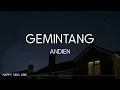 Andien   Gemintang Lirik