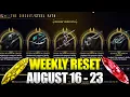 Incarnons Loot Warframe Weekly Reset August 16 - 23