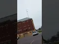 Randy showing New Ulm Minnesota Police and Sheriffs vehicles and where to walk