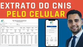 Passo a passo de como pegar o Extrato do CNIS pelo CELULAR