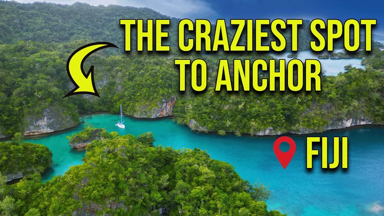 The Craziest Spot to Anchor a Boat in Fiji – Episode 153