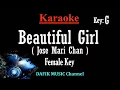 Download Lagu Beautiful Girl (Karaoke) Jose Mari Chan Female Key G /Nada Wanita/ Cewek