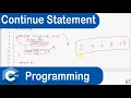 continue Statement in C