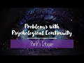 Problems with Psychological Continuity