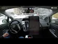 Yandex Self-Driving Car. Moscow streets after a heavy snowfall