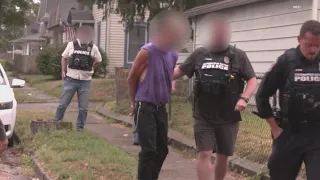 Over 100 people arrested in massive police operation in Indianapolis