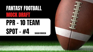 2026 Fantasy Football Mock Draft 10 Team PPR From the Pick