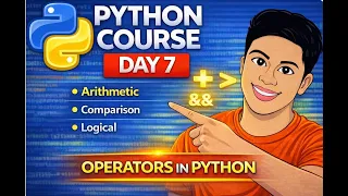 Python Operators Explained in Telugu Arithmetic Comparison Logical Operators Python CourseDay7