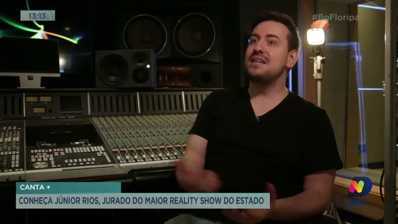 Canta+: conheça Júnior Rios, jurado do maior reality show de SC