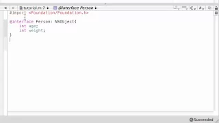 Objective C Programming Tutorial 4 Interface YouTube