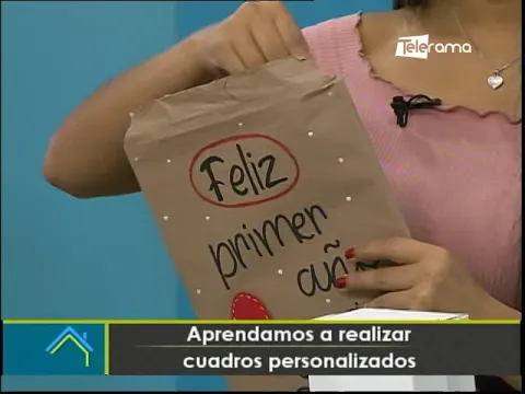 Aprendamos a realizar cuadros personalizados